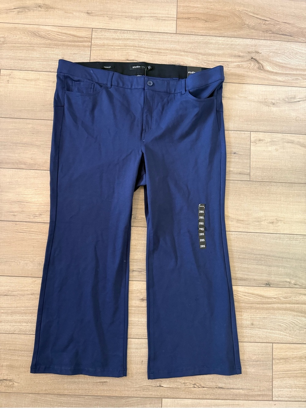 BNWT Studio by Torrid Bombshell Boot Navy Blue Trouser Pants